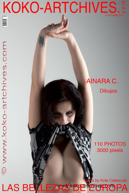 Ainara C - `Dibujos` - by Kote Cabezudo for KOKO ARCHIVES Ainara C - `Dibujos` - by Kote Cabezudo for KOKO ARCHIVES